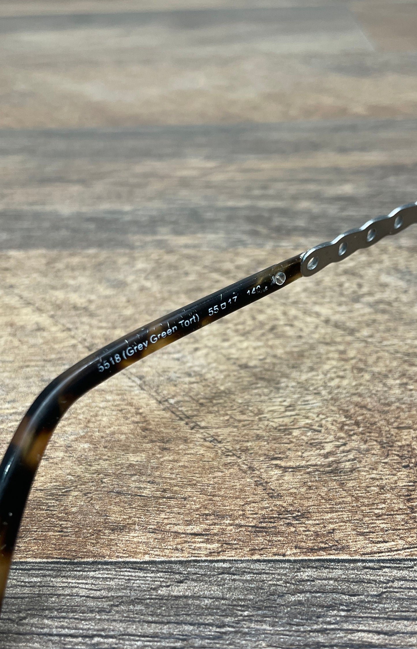 Coach Women's Eyeglasses HC 6121 Grey Green Tortoise Frames Sz 55-17-140 Case