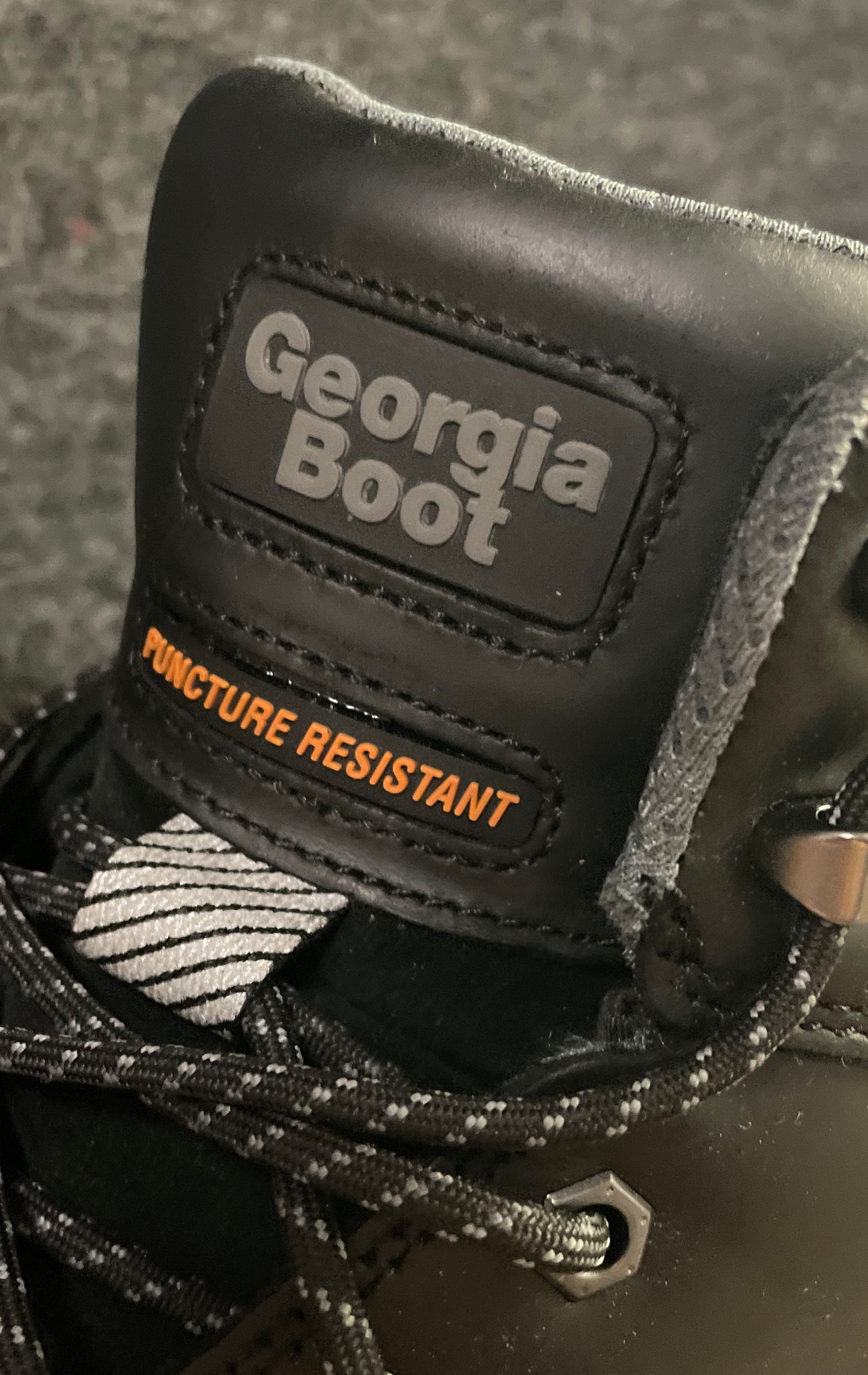 Georgia Boot Men's 6" Waterproof AT Met Guard PR Work Boots Black Size 11.5