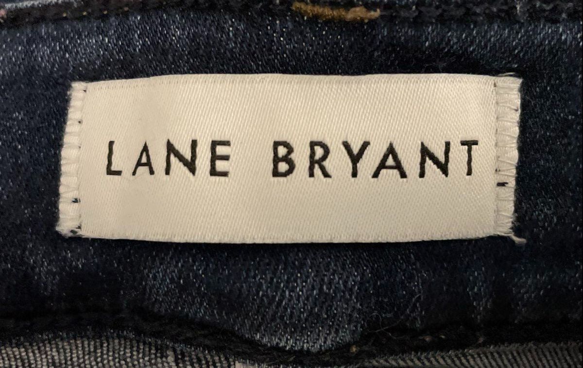Lane Bryant Women's Blue Stretch Repreve Denim Medium Wash Jeans Sz 16