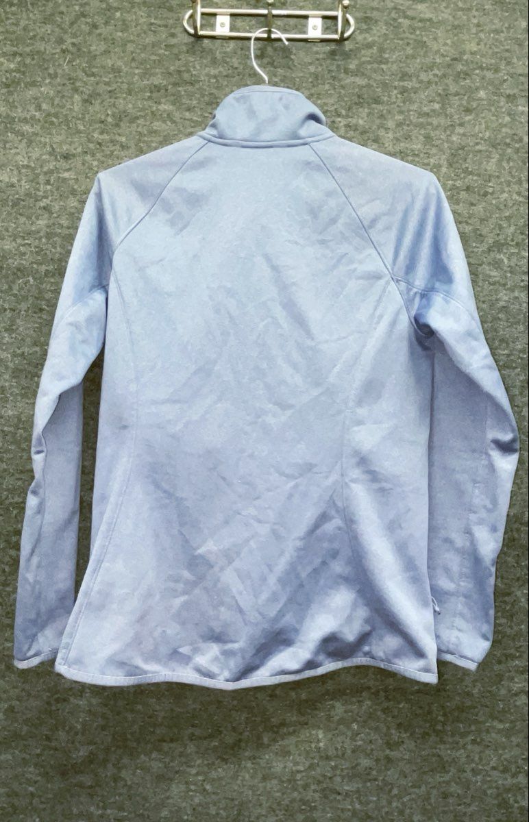 The North Face Women's Jacket Lot 3 Osito Fleece Mezzaluna Track Gray Blue S M
