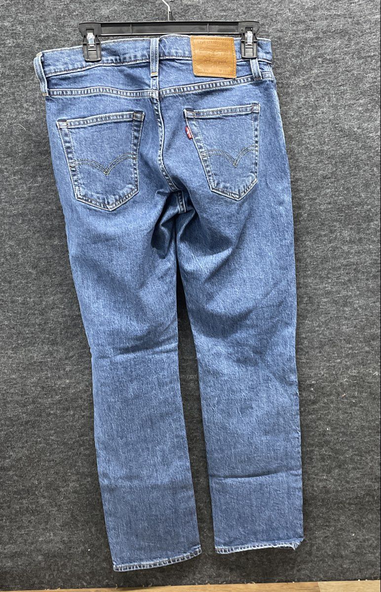 Levi's Men's 514 Slim Straight Premium Blue WaterLess Stretch Jeans Sz 28x30