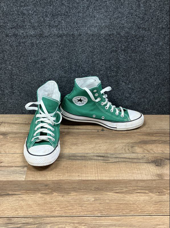 Converse Chuck Taylor All Star High Top Green Canvas Size Men 7 Women 9