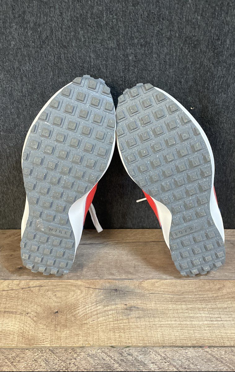 Nike Waffle Debut White Game Royal University Red Lifestyle Sneakers Size 8