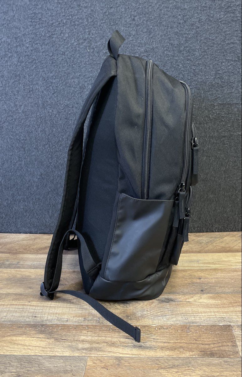 Jordan Black Large Jumpman Logo Padded Backpack School Bag Bookbag