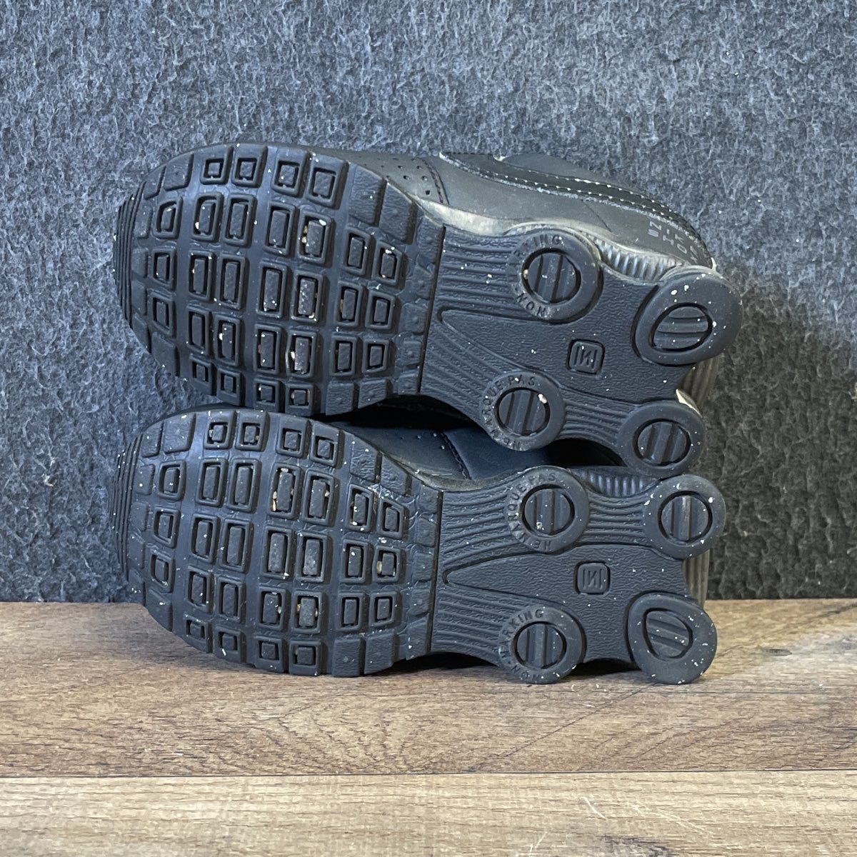 Nike Shox NZ Triple Black Toddler Kids Sneakers Size 6C