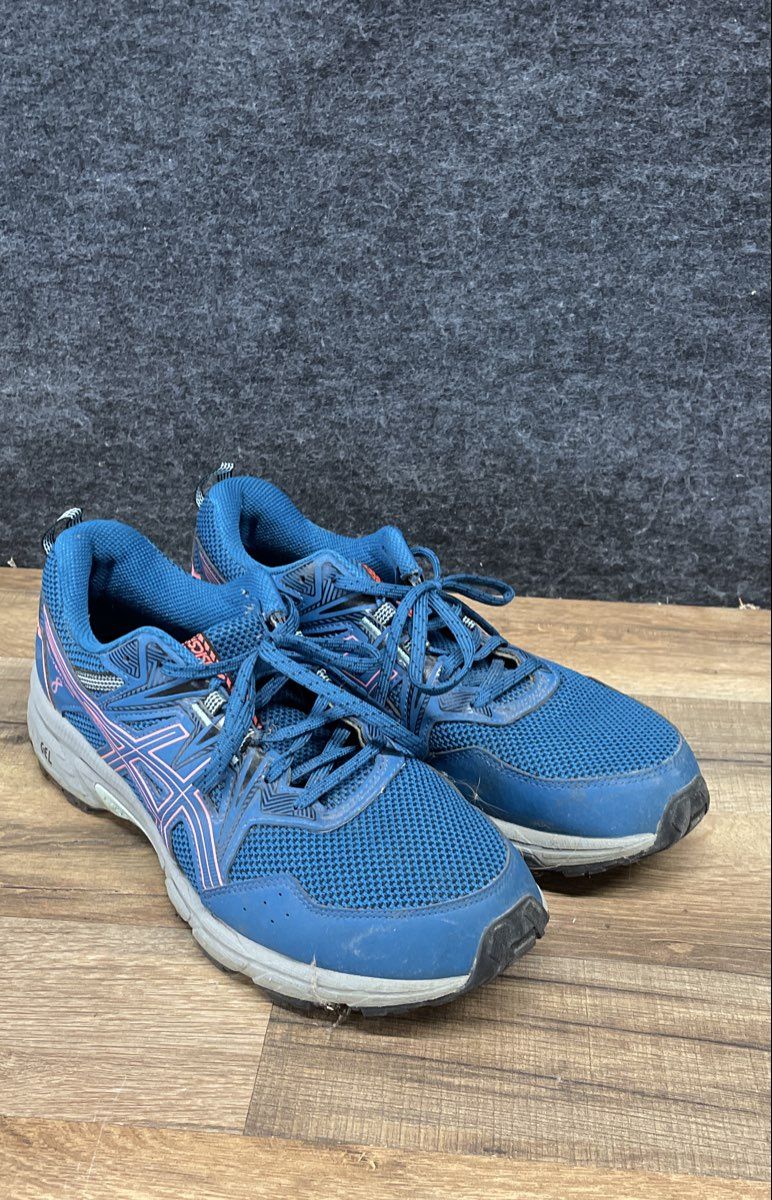 Asics Gel-Venture 8 Blue Pink Women's Trail Running Sneakers Size 11