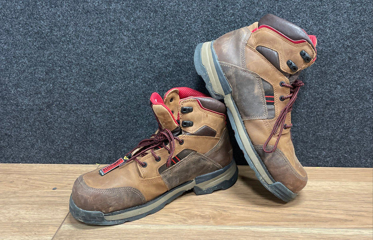 Rocky MobilWelt CT Brown Waterproof Composite Toe Work Boots Men's Size 13