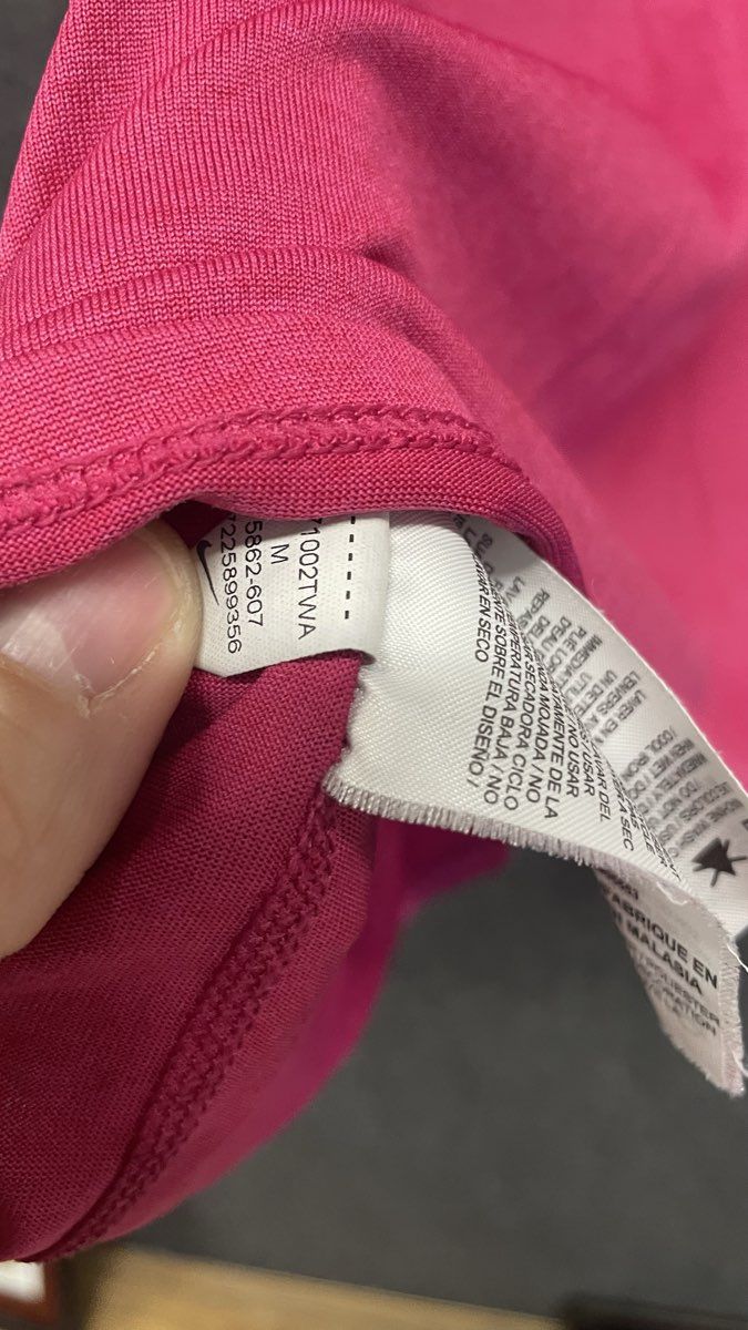 Nike Women's 2 Pack Dri-Fit Do It Anyway Workout Tank Tops Pink Gray Sz M