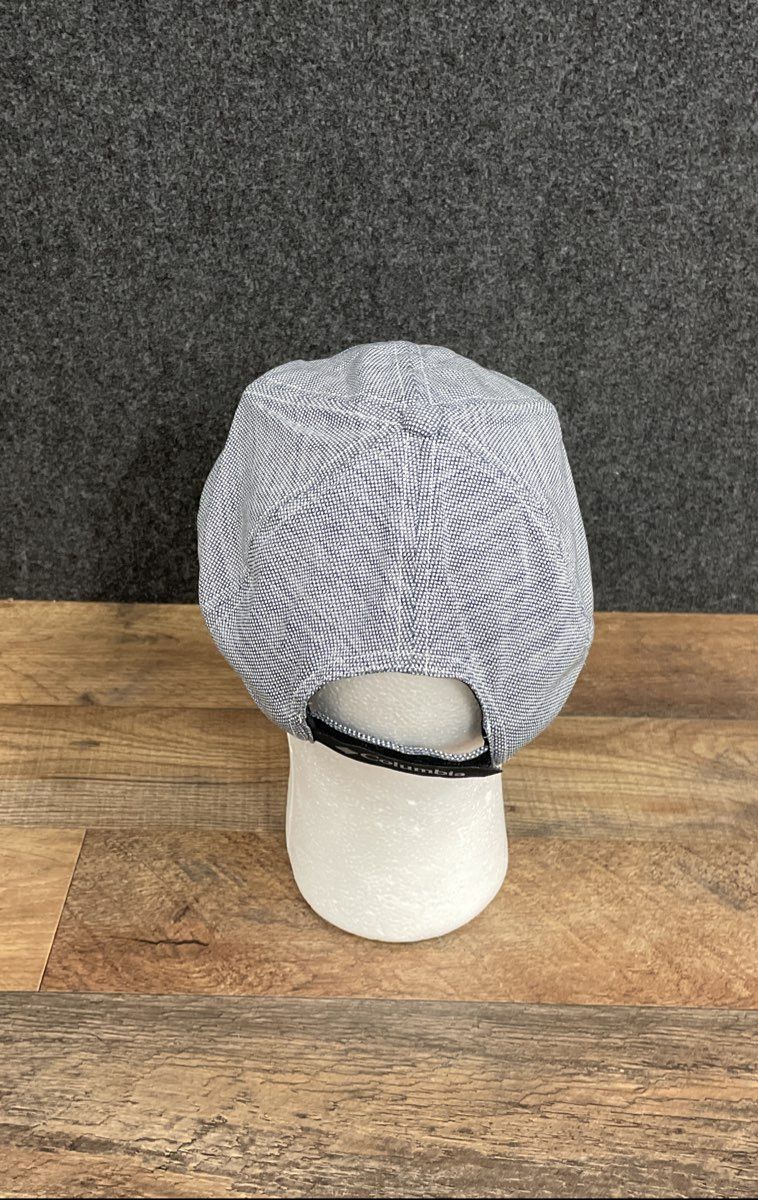 Columbia Unisex Hat Blue White Marled Adjustable Coolmax Lining Sz O/S