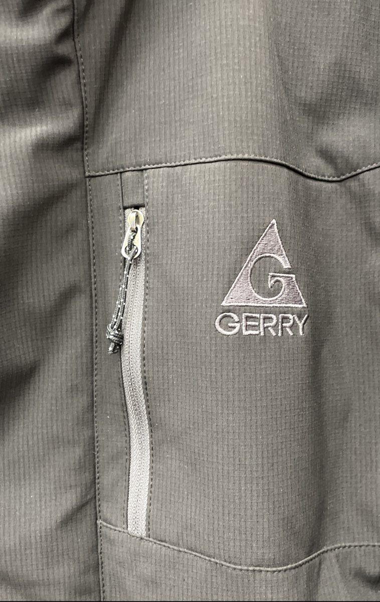 Gerry Men's Ski Jacket Black Insulated Softshell Performance Sz M