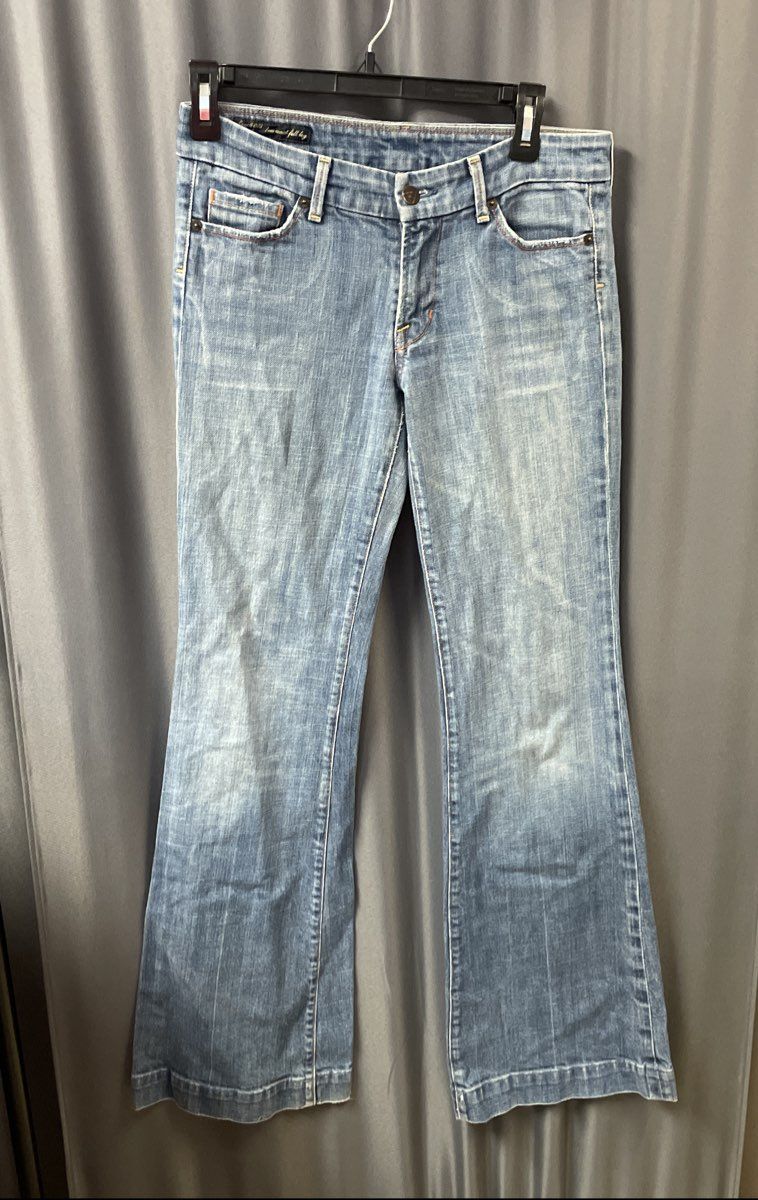 Citizens of Humanity Women's Faye #003 Low Waist Full Leg Stretch Jeans Sz 27