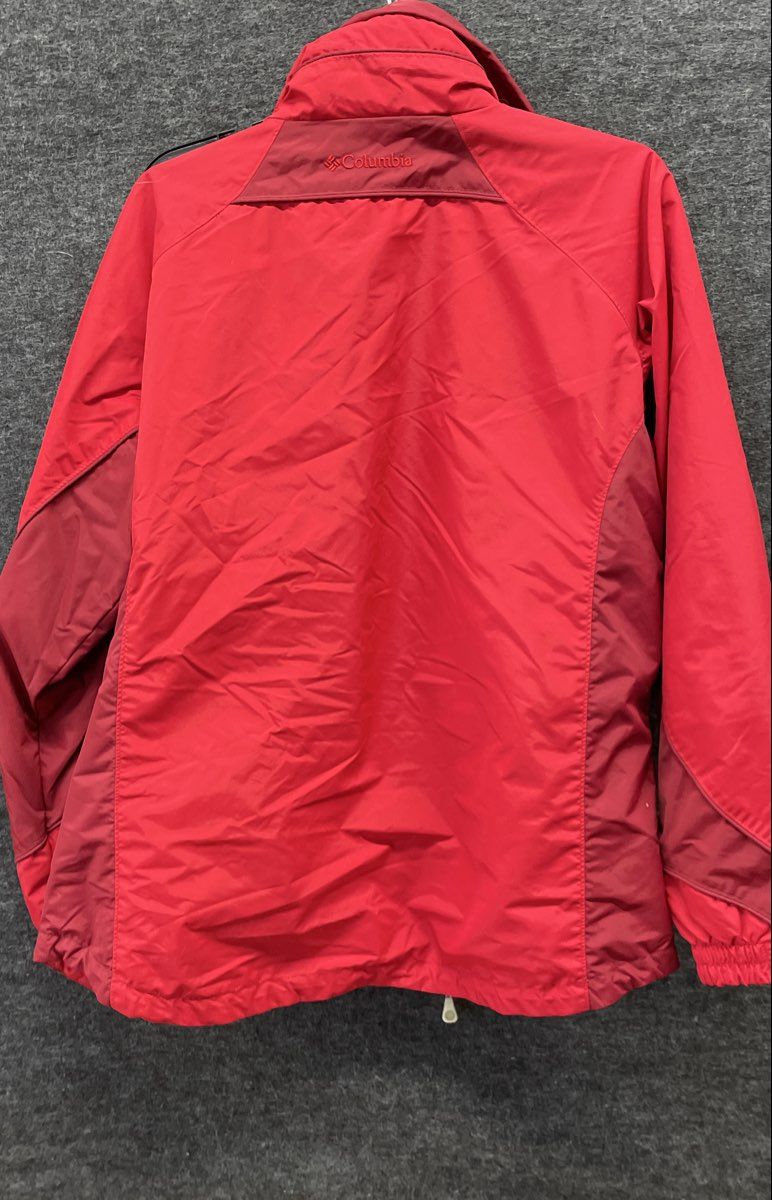 Columbia Sportswear Women's Red Two Tone Full Zip Interchange Jacket Size L