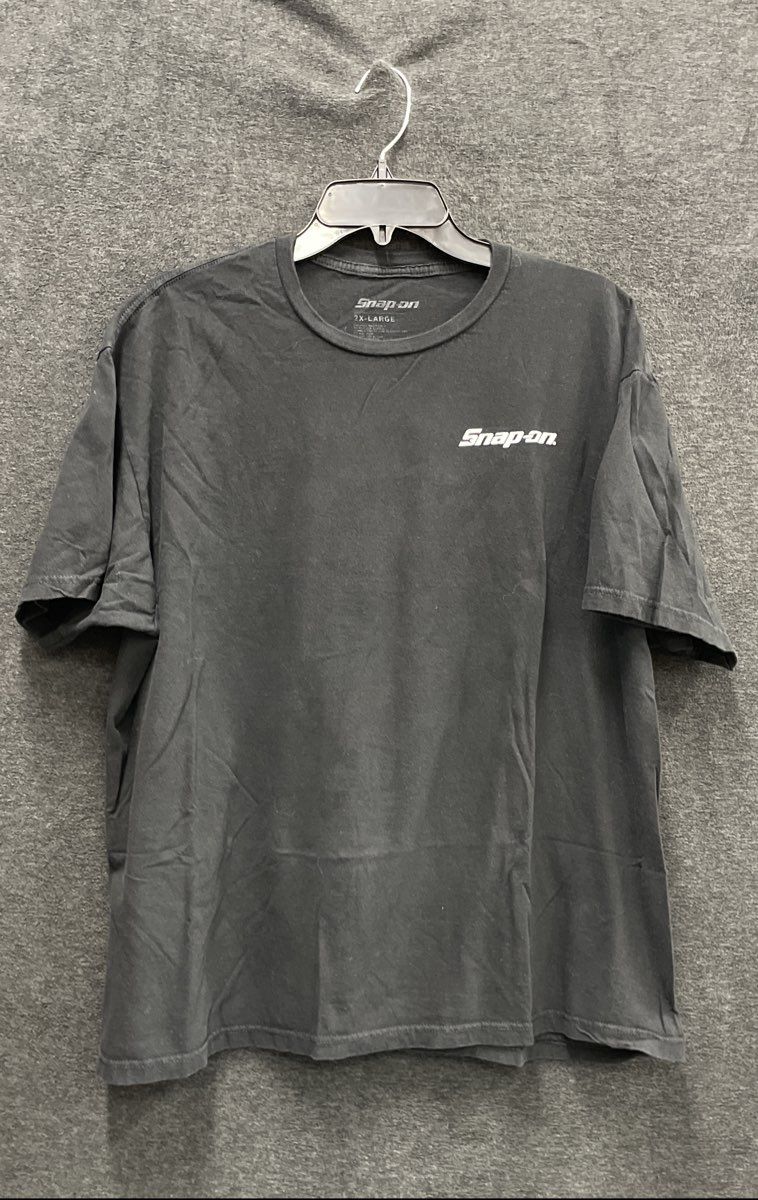 Snap-on Men's Black Country Roads Eagle USA Map Graphic T-Shirt Sz 2XL