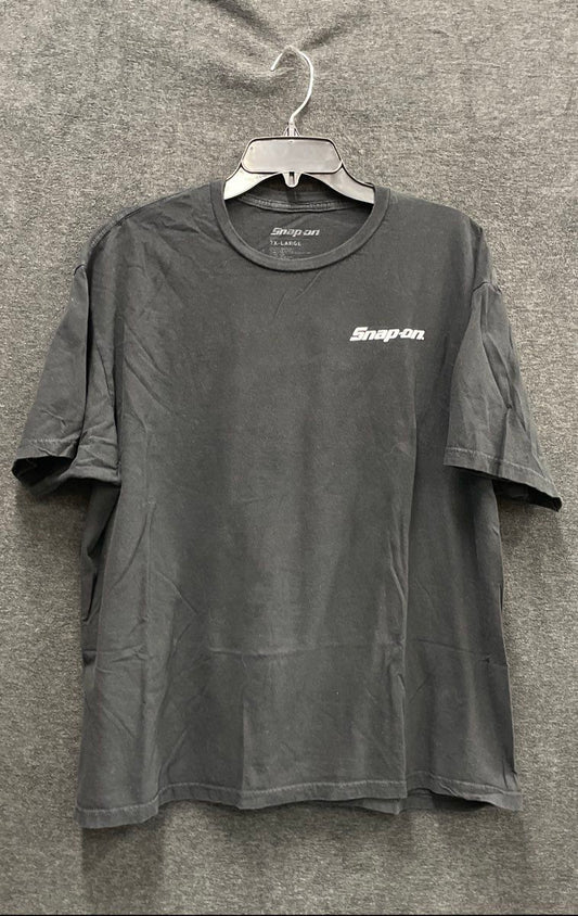 Snap-on Men's Black Country Roads Eagle USA Map Graphic T-Shirt Sz 2XL