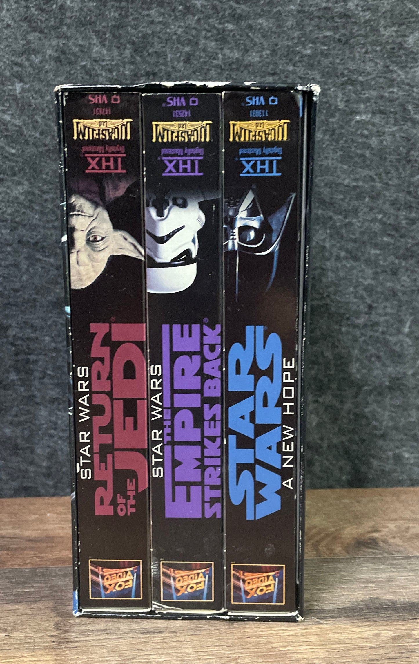 Star Wars Original Trilogy VHS Box Set 1995 THX Digitally Mastered Complete