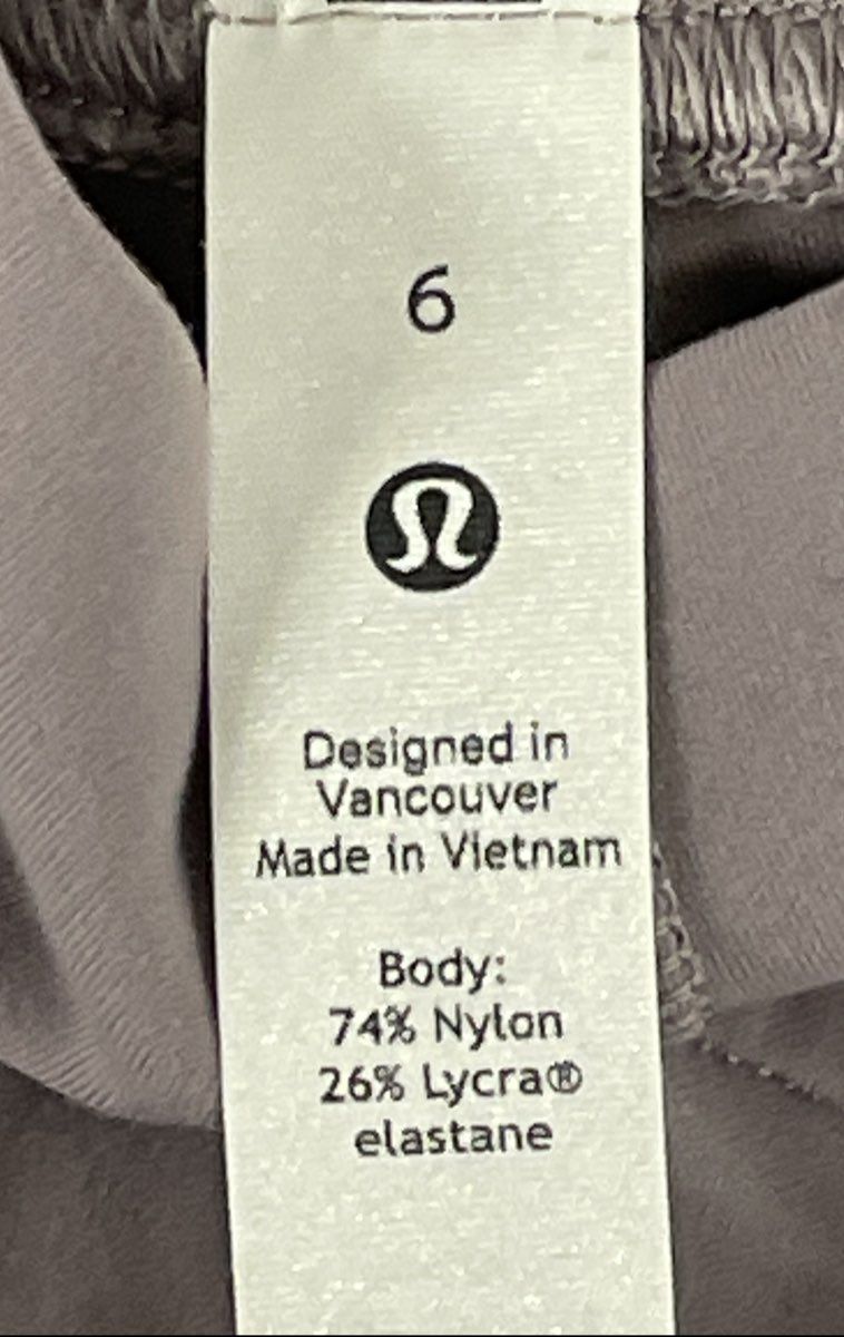 Lululemon Women's Purple Wunder Train High-Rise Tight 25" Leggings Size 6