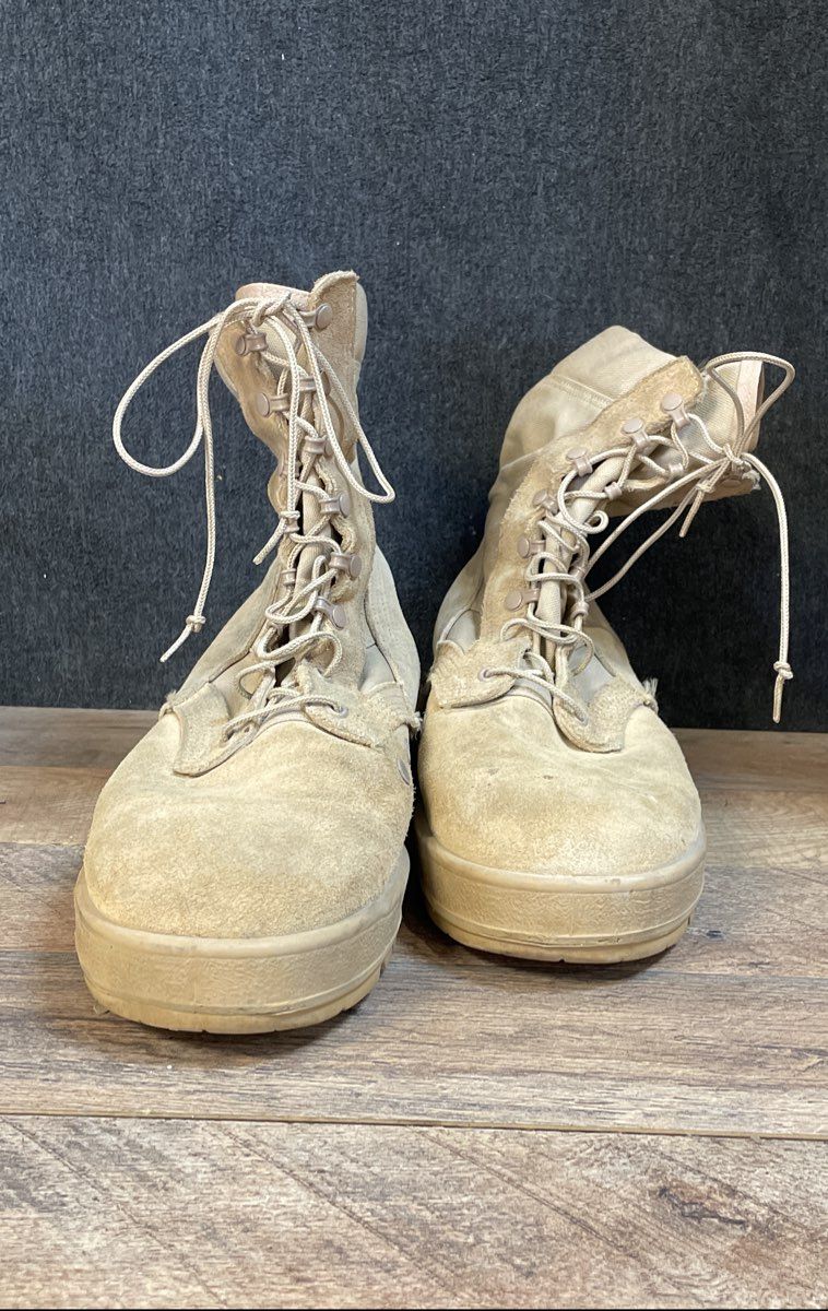 Altama Tan Desert Hot Weather Military Combat Boots Size 12W