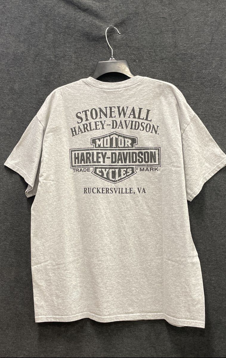 Harley-Davidson Skull Spider Web T-Shirt Stonewall Ruckersville VA Sz XL