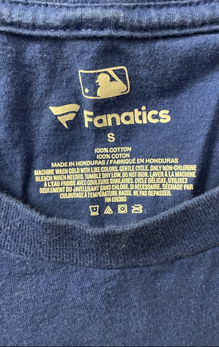 Fanatics Chicago Cubs 2016 World Series Champions Blue MLB T-Shirt Sz S