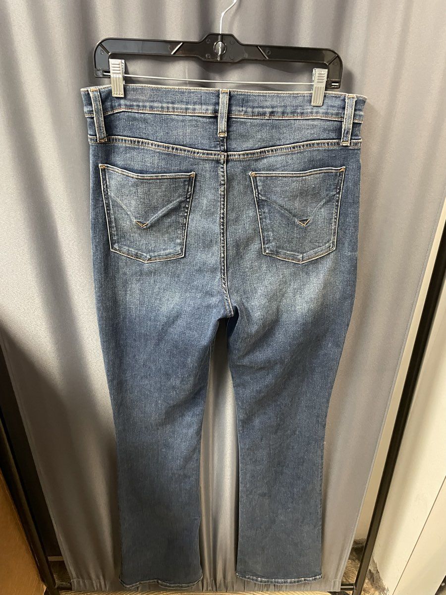 Hudson Women's Barbara Bootcut Blue Denim High Rise Jeans Sz 23