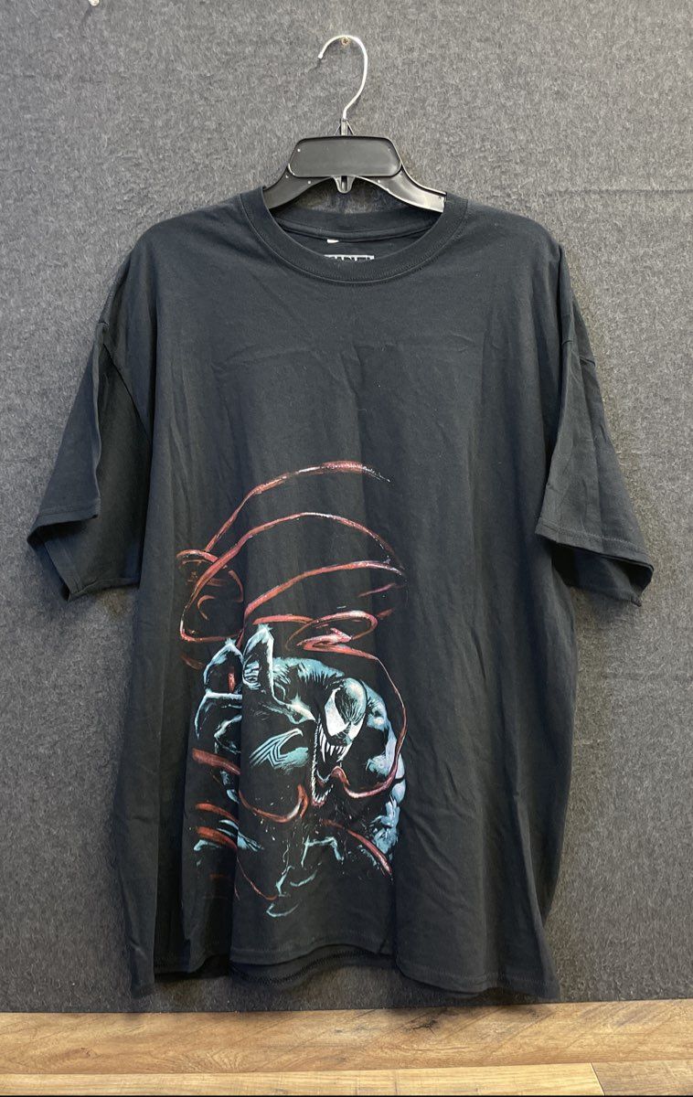 Marvel Men's Venom Pajama Set Black Tie Dye XL Shirt Large Pants Mismatched