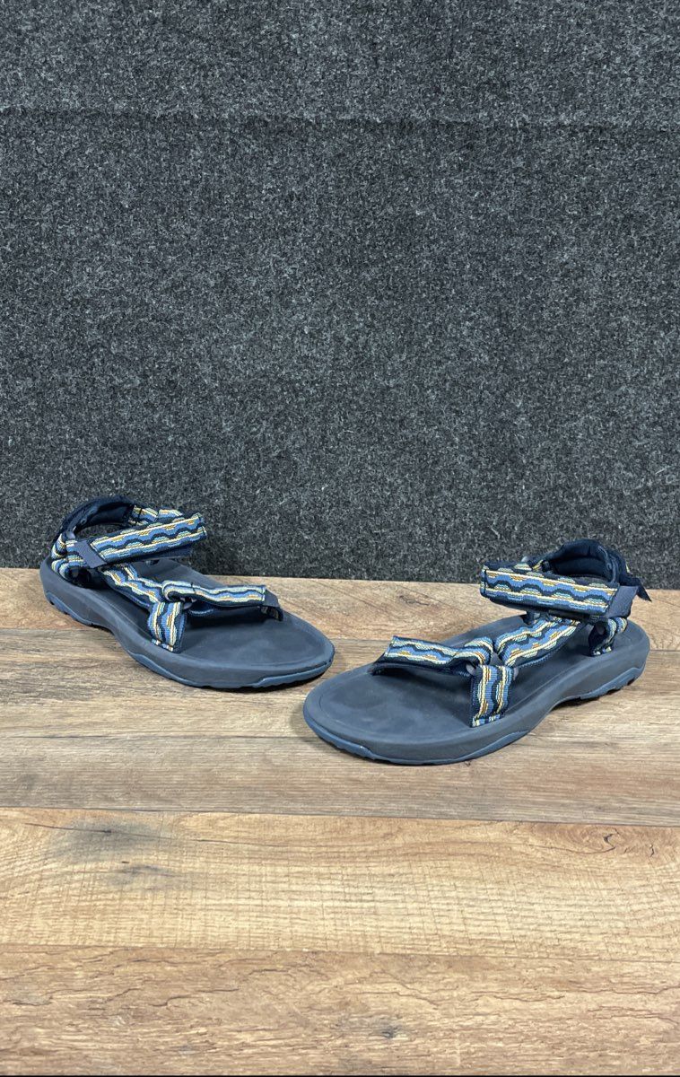 Teva Hurricane XLT2 Blue Patterned Sport Sandals Size 4