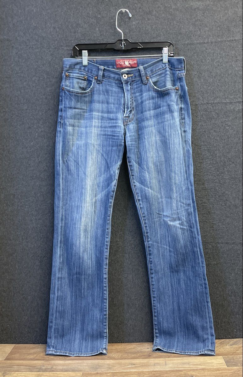 Lucky Brand Men's 361 Vintage Straight Blue Medium Wash Jeans Sz 31x32