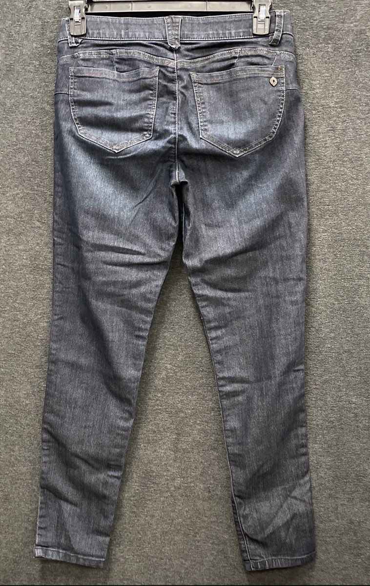 Democracy Women's Ab solution Skinny Jeans Dark Blue Stretch Wash Sz 10