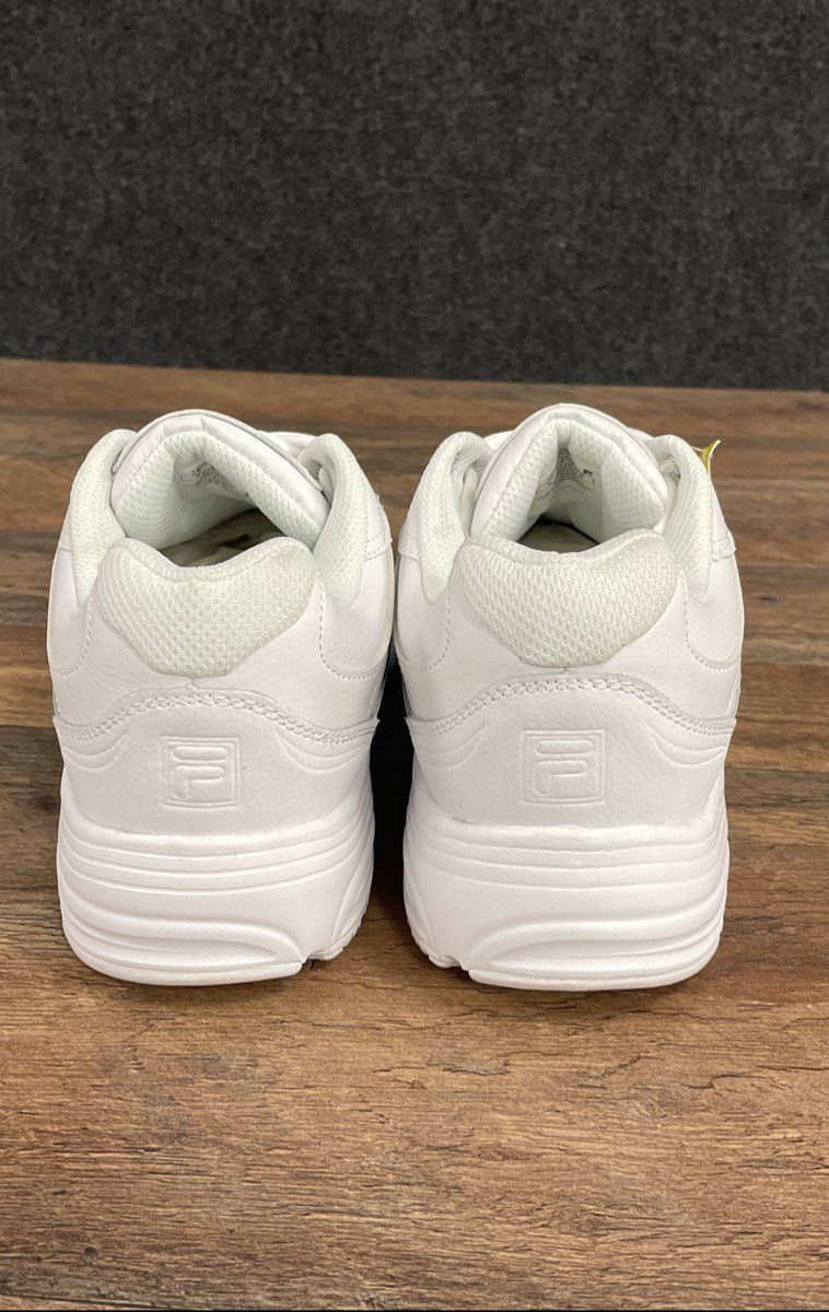 Fila Memory Workshift White Work Sneakers NWT Size 9
