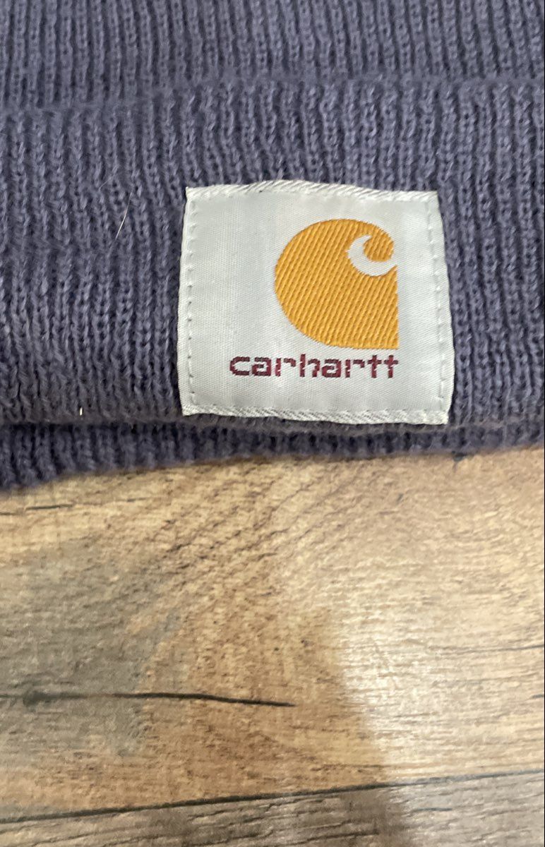 Carhartt A18 Unisex Blue Rib Knit Acrylic Watch Hat Beanie One Size