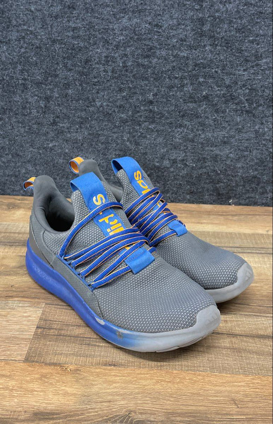 Adidas Lite Racer Adapt 7 Grey Blue Slip On Running Sneakers Size 7