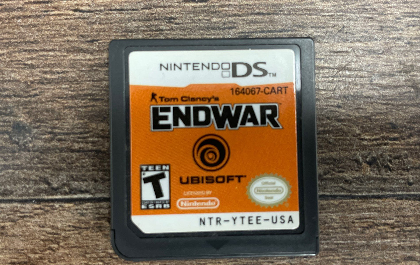 Kung Zhu & EndWar 2 Nintendo DS Game Lot with Travel Case & Cable