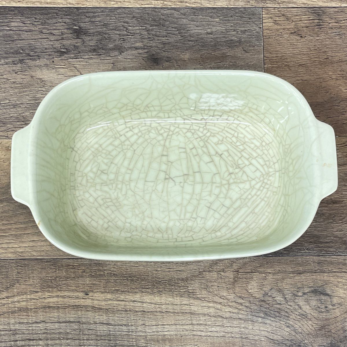 Vintage Pfaltzgraff FTDA 1983 Stoneware Baking Dish 32oz Crackle Glaze USA