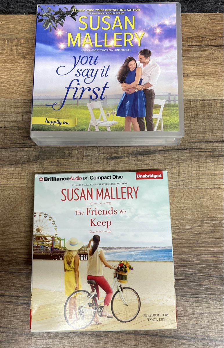 Susan Mallery Audiobook Lot 4 Titles CD Romance Unabridged Collection