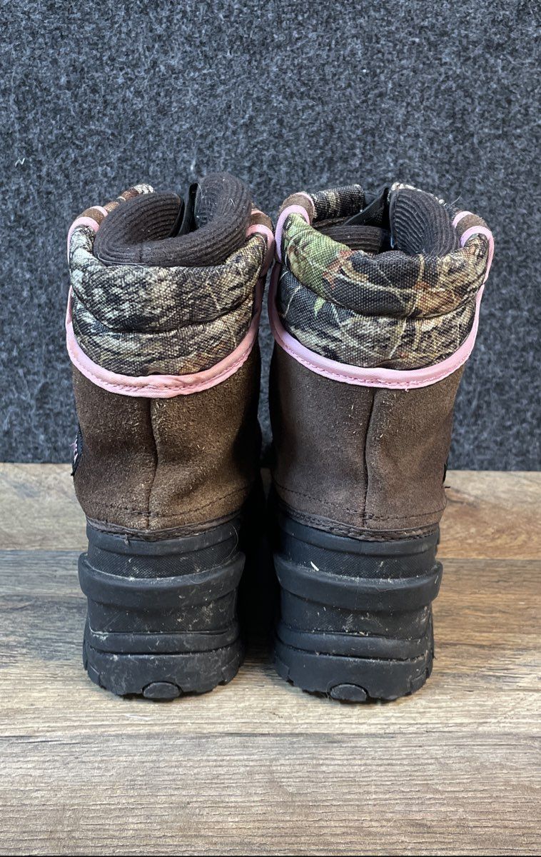 Itasca Snow Stomper Camo Pink Kids Winter Snow Boots Size 1