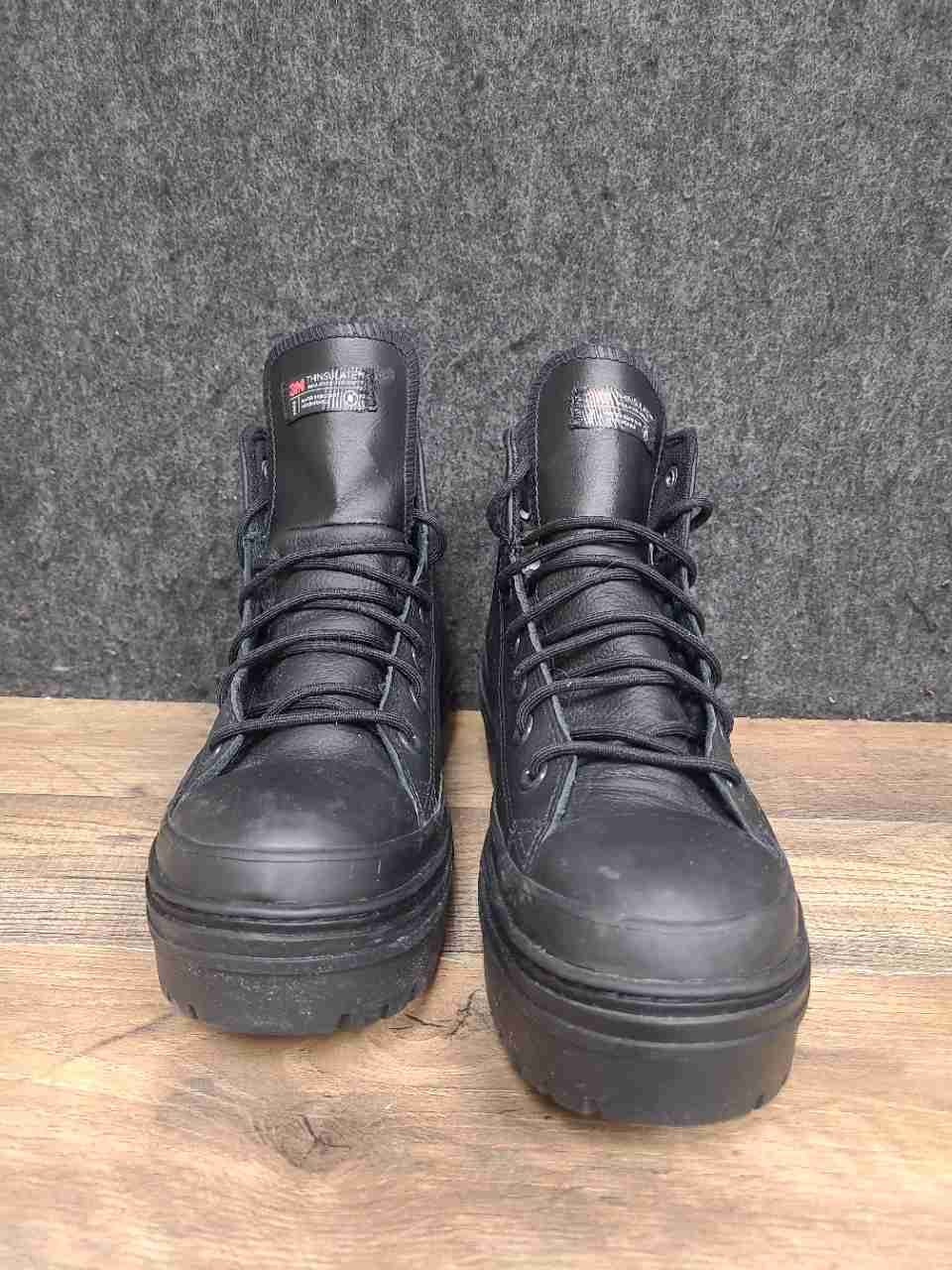 Converse Chuck Taylor All Star Lugged 2.0 Counter Climate Black Boots Size 8