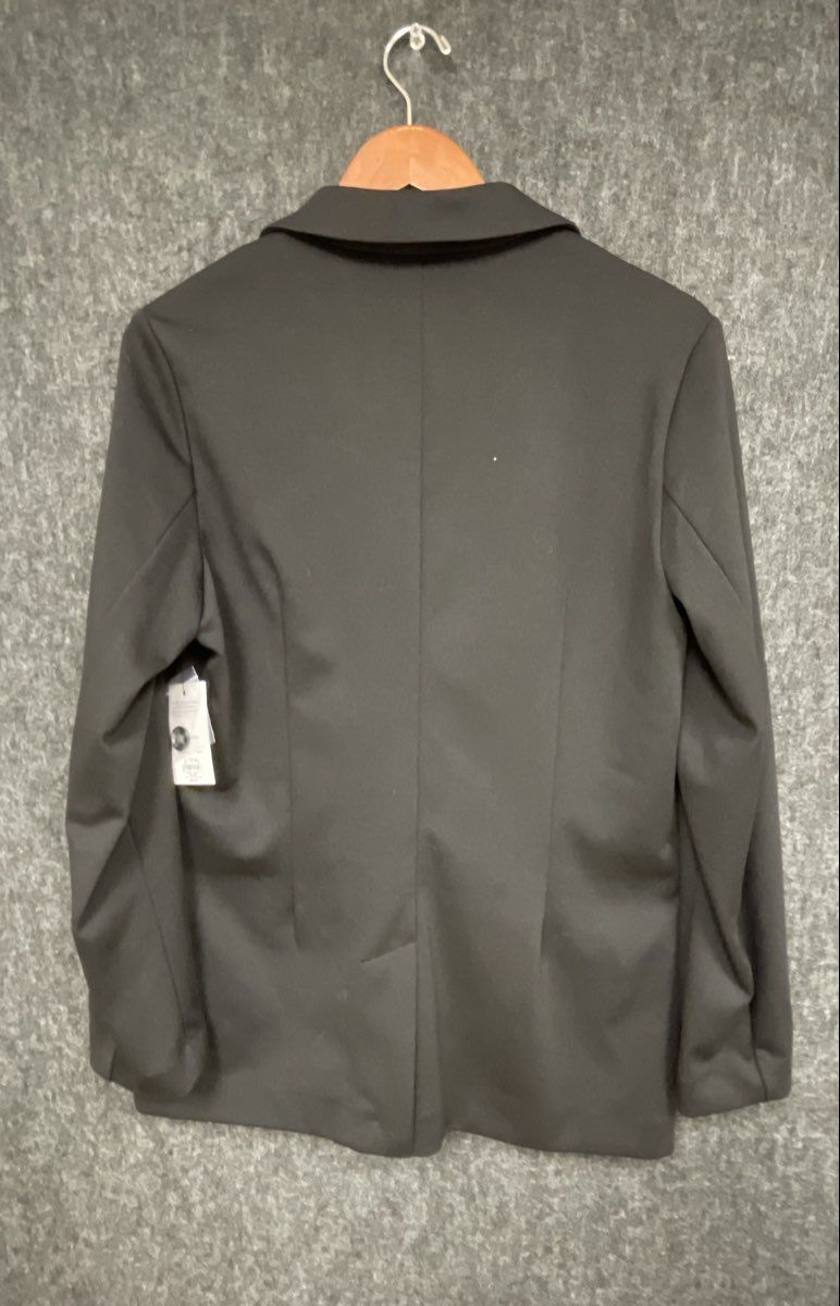 Nine West Women's Black The Relaxed Blazer Jacket Sz M NWT