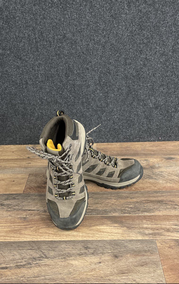 Columbia Newton Ridge Plus II Waterproof Cordovan Squash Hiking Boots Size 10