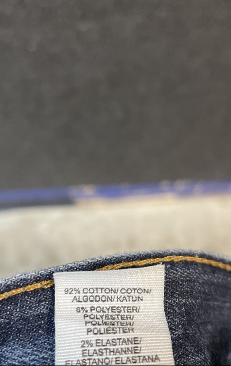 Lucky Brand Men's Medium Wash Blue Whiskered Straight Leg Denim Jeans Sz 36x30