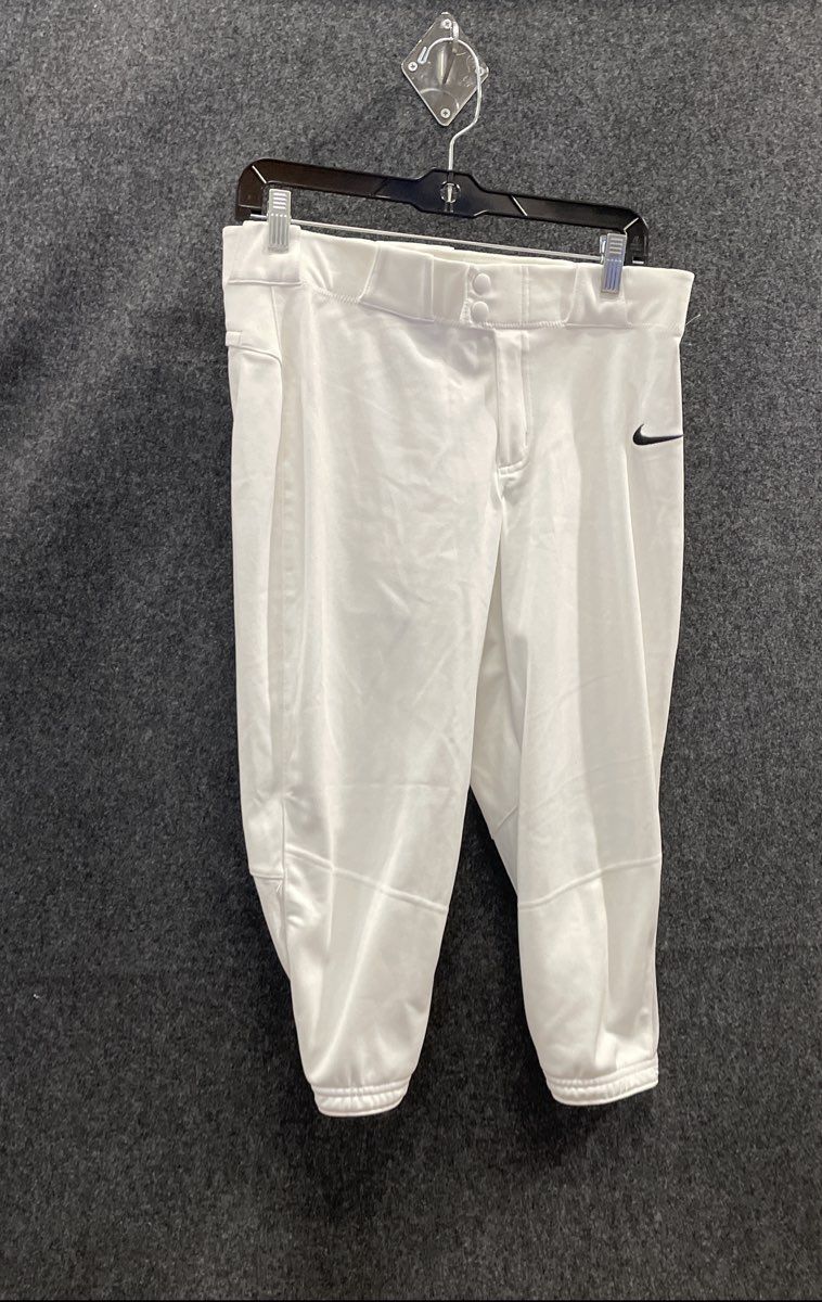 Nike Women's White Softball Pants Size M NWT AV6642-100 Performance Athletic