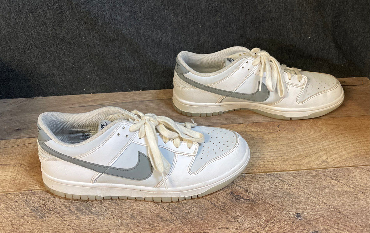 Nike Dunk Low Pure Platinum Wolf Grey GS Sneakers Size 7Y