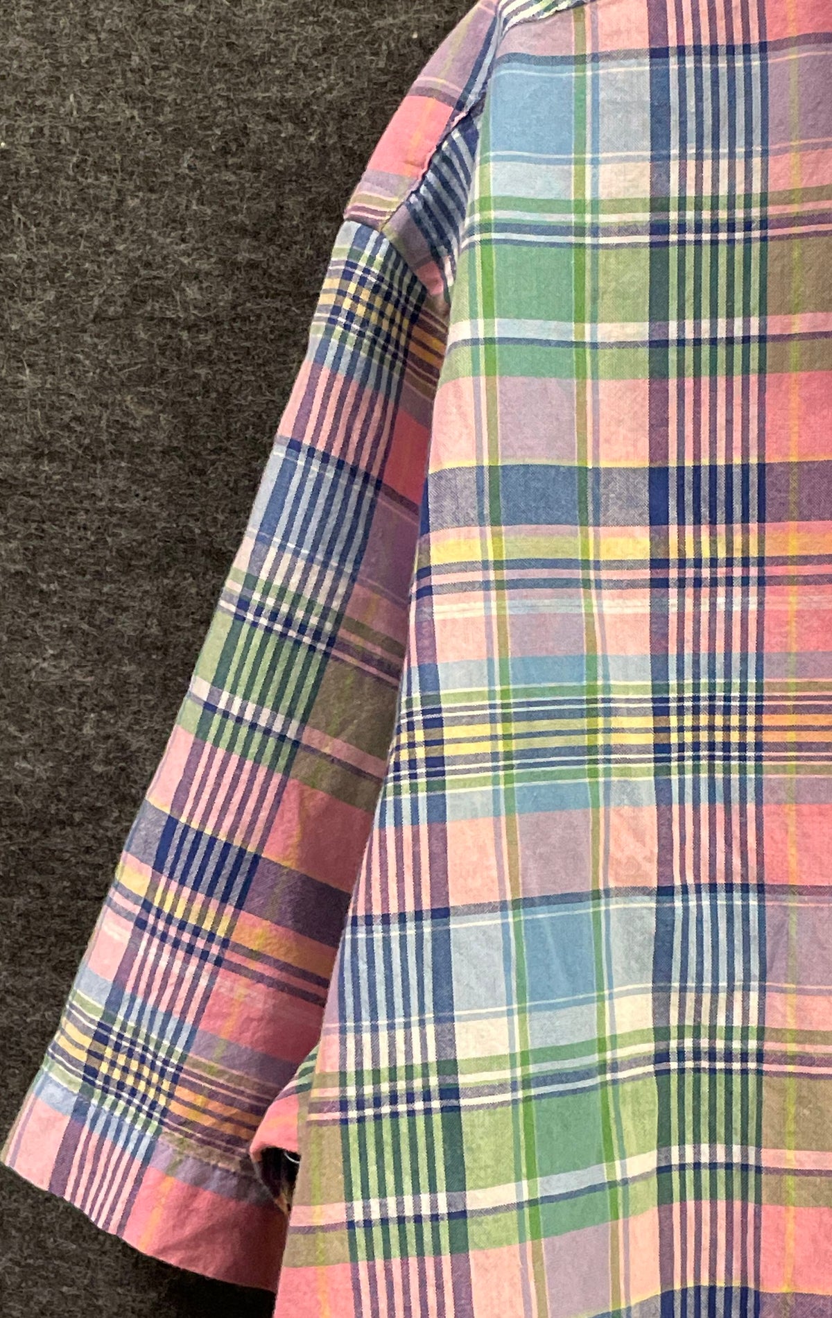 Brooks Brothers Men's Regent Madras Plaid Button Down Shirt Sz M