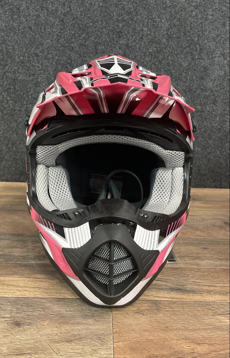 AFX FX-17 Motorcycle Helmet Multi Pink Size Medium New In Box Motocross ATV
