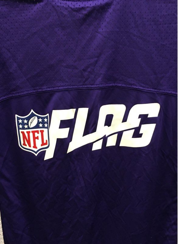 Augusta Sportswear Men's Baltimore Ravens Reversible NFL FLAG Jersey Purple M