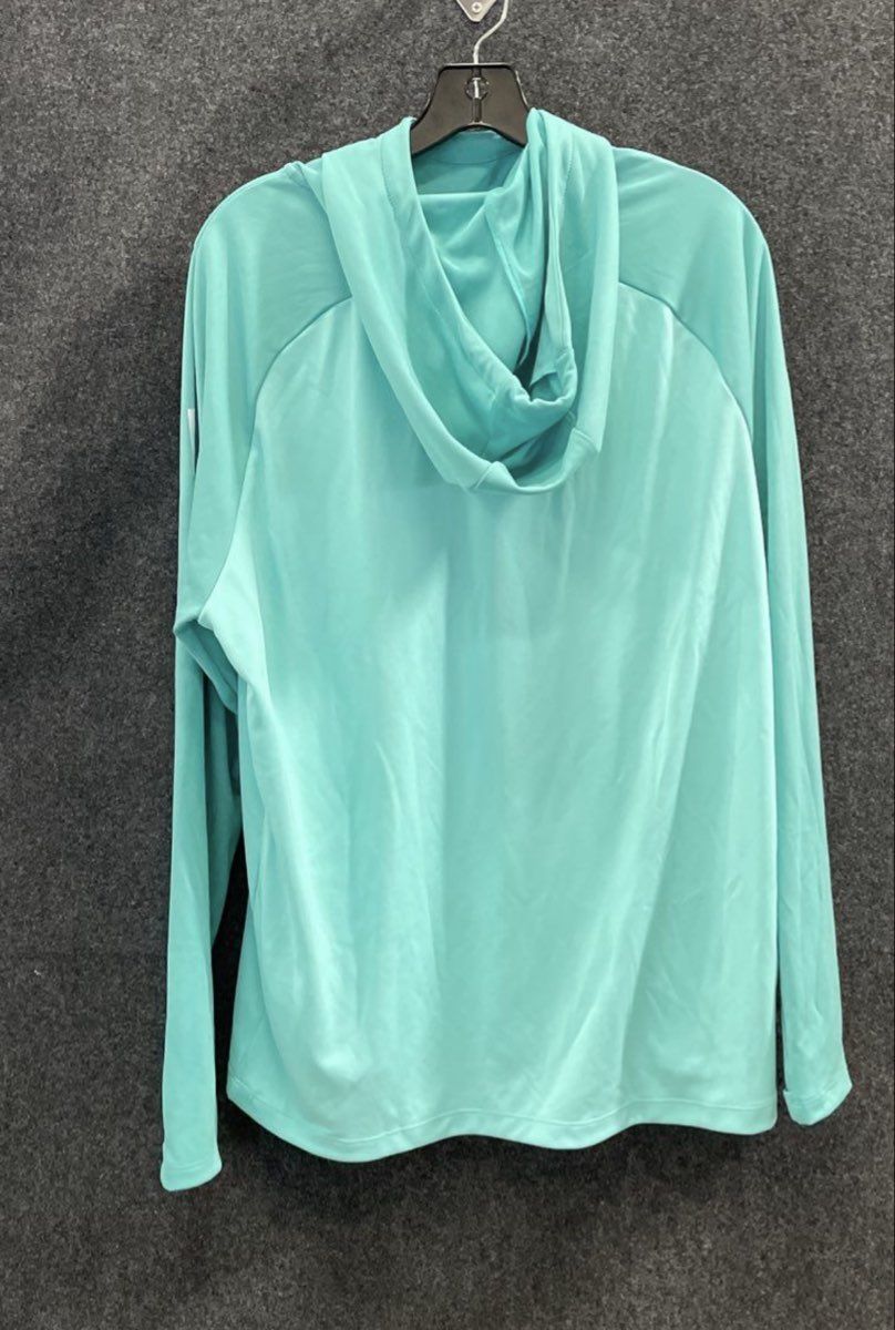 Nike Women's Turquoise Dri-Fit VDA Soccer Pullover Training Hoodie Sz L