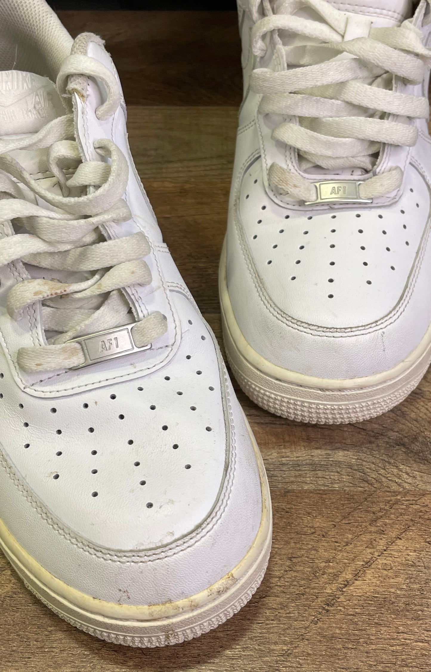 Nike Air Force 1 '07 Low Triple White Men's Sneakers CW2288-111 Size 11