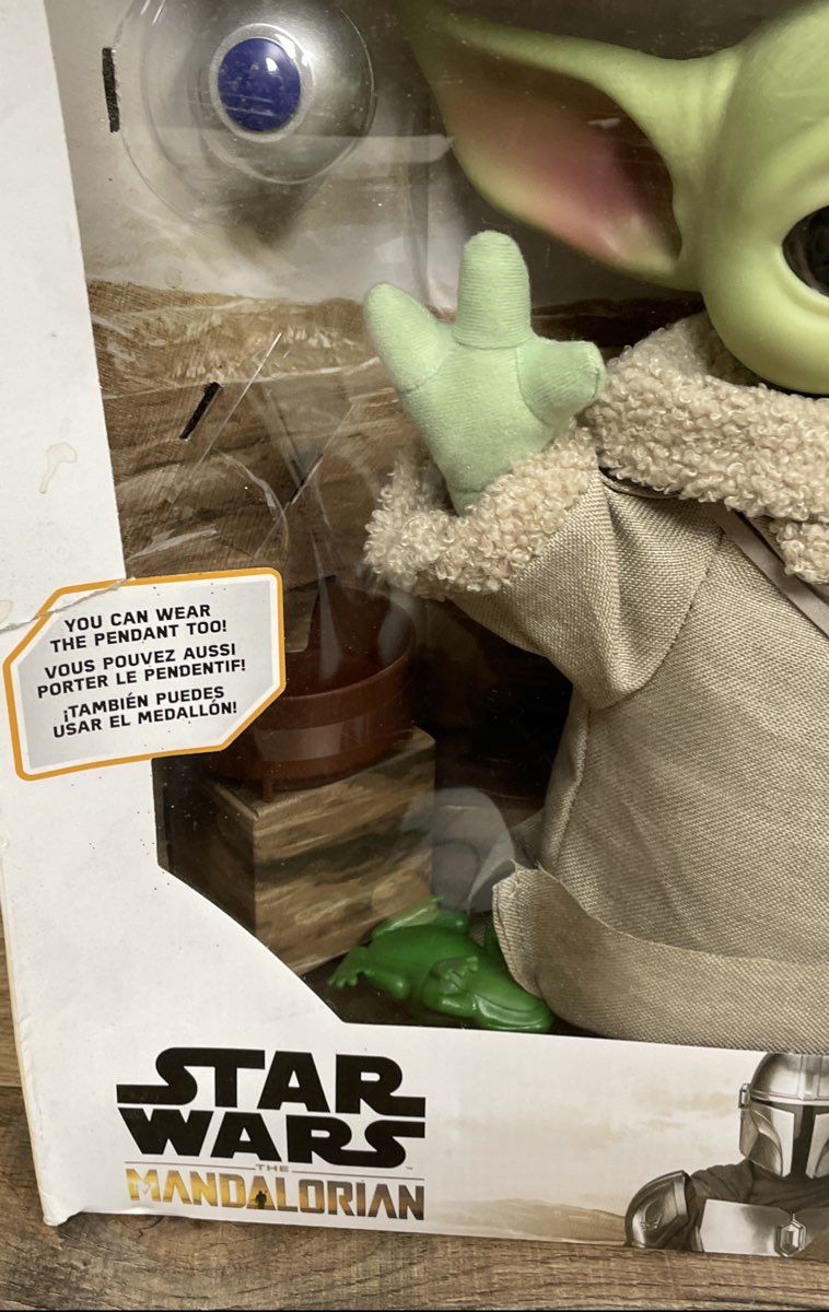 Mattel Star Wars The Mandalorian The Child Plush Baby Yoda New Sealed In Box