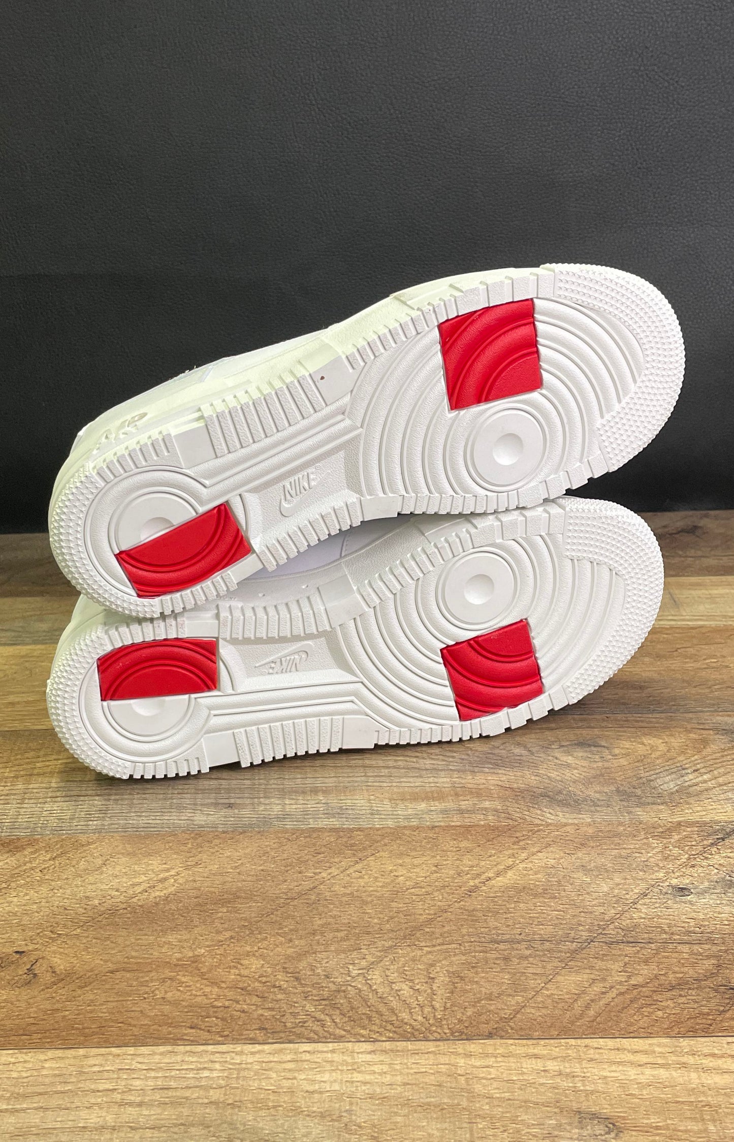 Nike Air Force 1 Pixel Triple White Women's Sneakers CK6649-105 Size 11.5