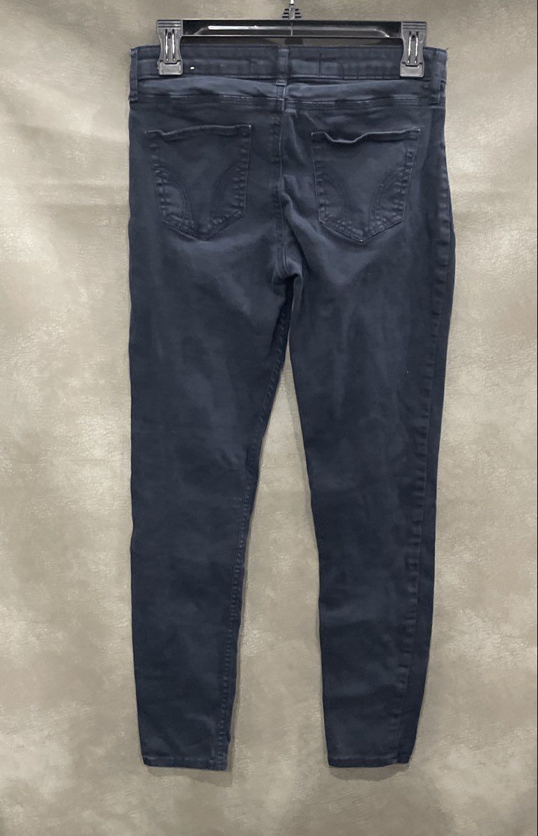 Hollister Women's Super Skinny Jeans Dark Navy Wash Sz 3S W26 L29