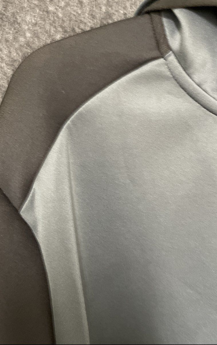 Druids Men's Gray Scramble 1/4 Zip Pullover Hoodie Sz XL